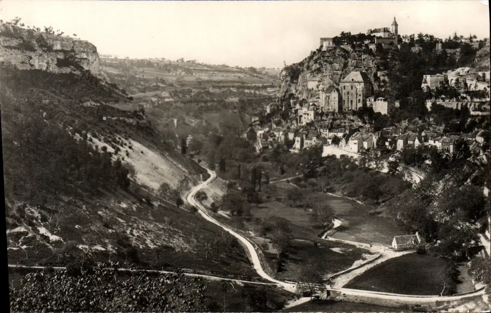 Rocamadour (Lot) — Vista geral — Edição J. Vertuel, n° 750 - Frente