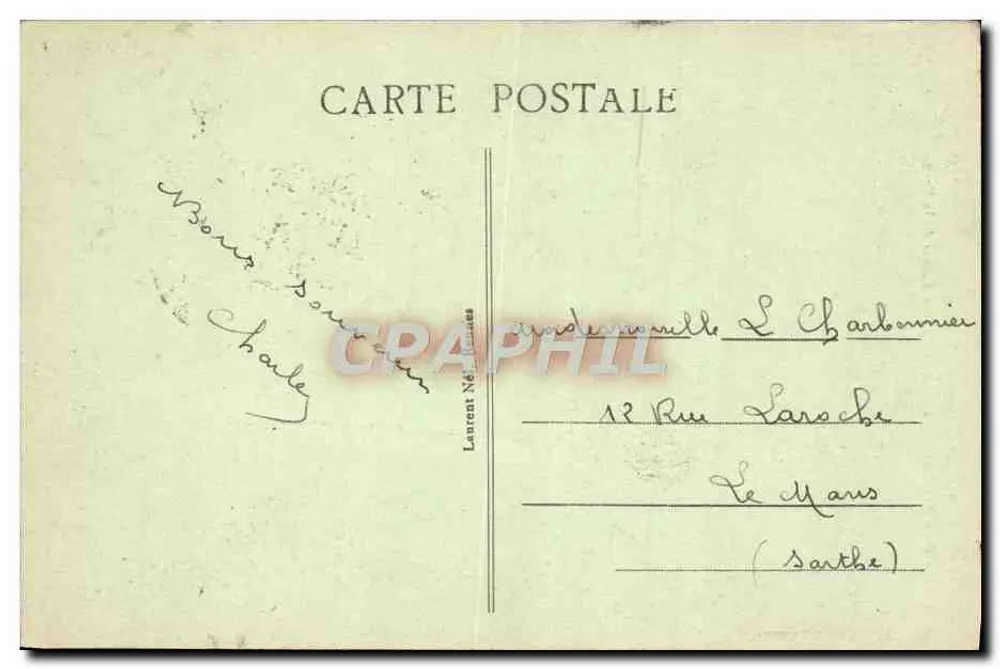 Costa da Esmeralda — De Rothéneuf a Paramé. A Ponta da Várde — Editor: Exposição Internacional - Verso