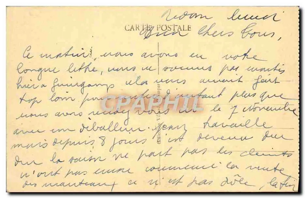 A Ponta do Raz - O Raz de Sein - Os Recifes — Editor não identificado, n° 146 - Verso