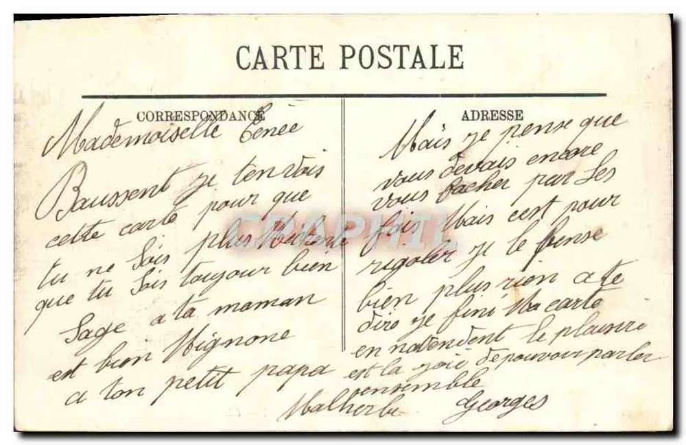 Bordeaux — Statue von Gambetta und die Alliées de Tourny — LL. — n° 144 - Rückseite