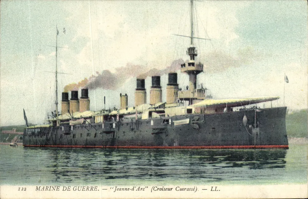 Marineflotte — "Jeanne-d'Arc" (Panzerkreuzer) — LL. — Nr. 122 - Vorderseite