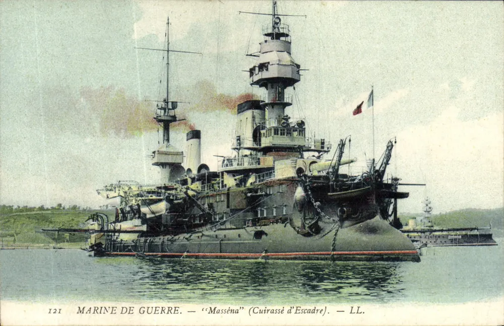 Masséna — Schlachtkreuzer — LL. — Kriegsmarine - Vorderseite