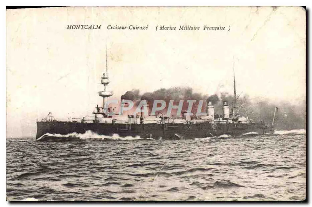 Montcalm — Cruiser-Navio de Batalha (Marinha Militar Francesa) - Frente