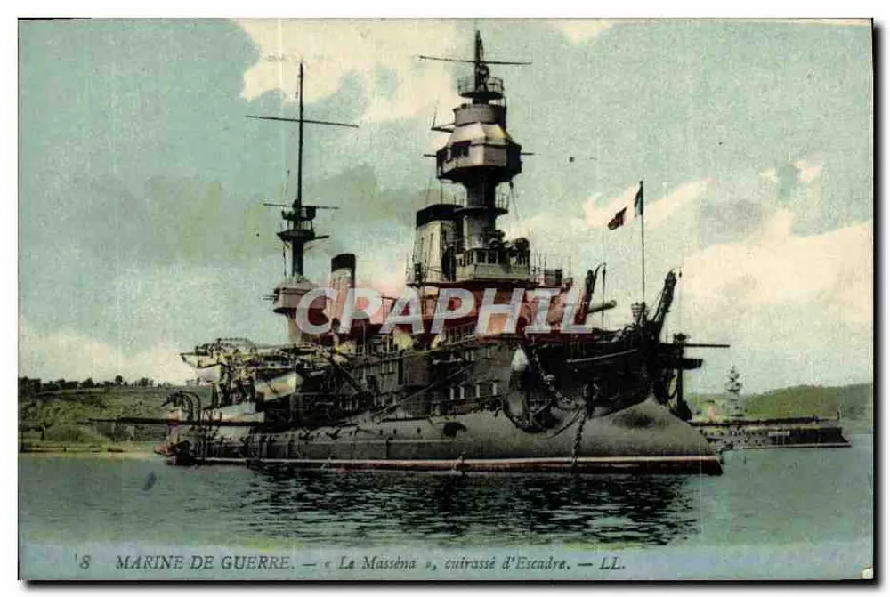 Le Masséna — Schlachtschiff — LL. - Vorderseite