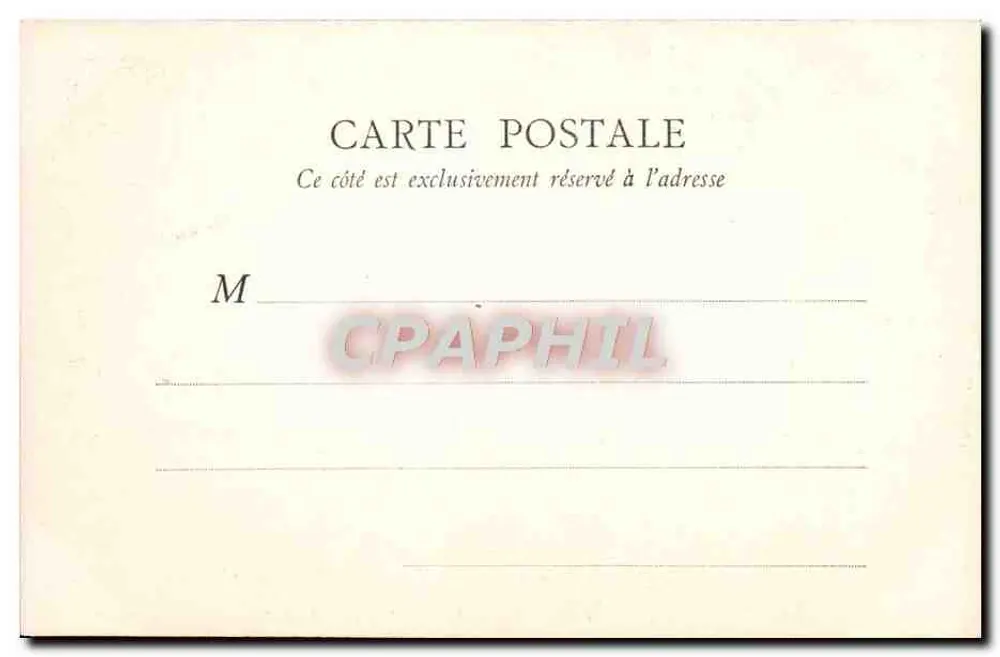 Der Bois de Boulogne im Herbst — Schloss Longchamp — B.F., Paris 16 - Rückseite