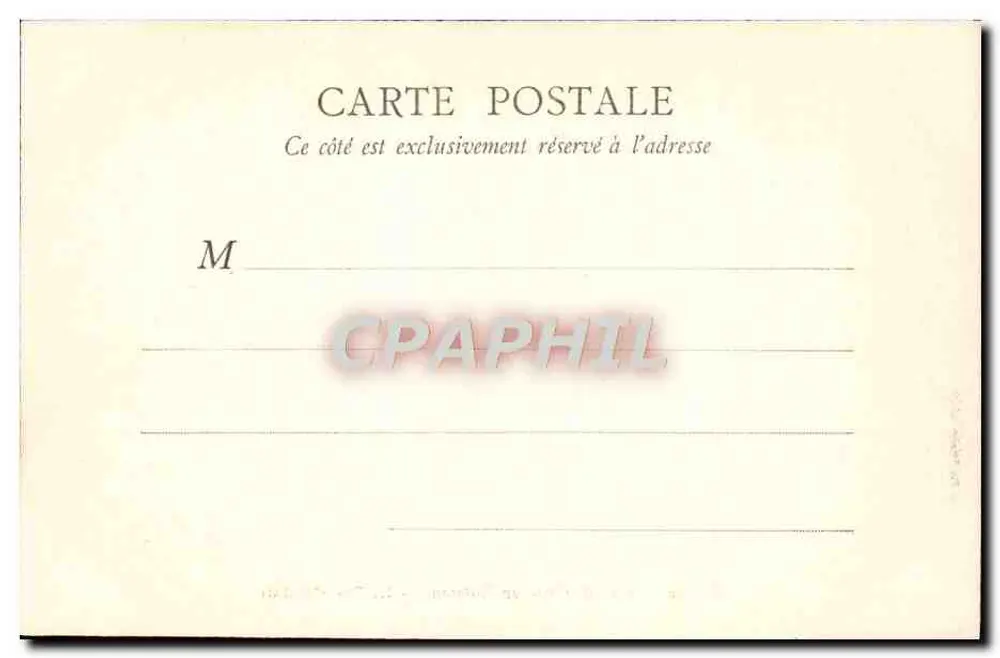 Der Bois de Boulogne im Herbst — Le Pré Catelan — B. F. Paris, n°25 - Rückseite