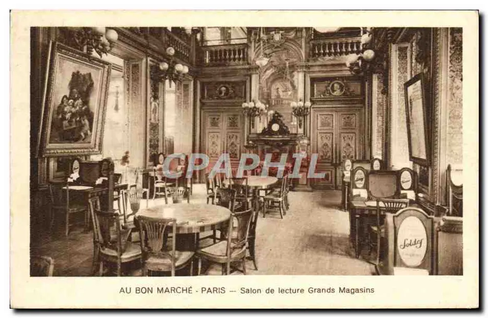 BEIM GUTEN MARKT - PARIS — Lesesaal der Kaufhaus — Verlag Soldat - Vorderseite