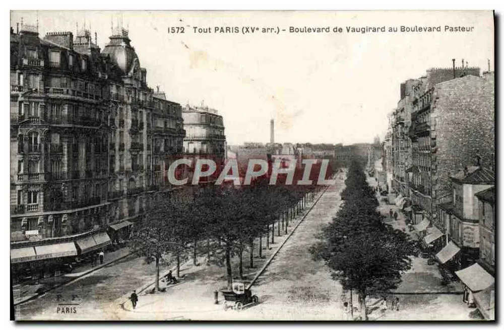 Boulevard de Vaugirard ao Boulevard Pasteur — Paris (XVe arr.) — Todo Paris (XV arr.) — n° 1572 - Frente