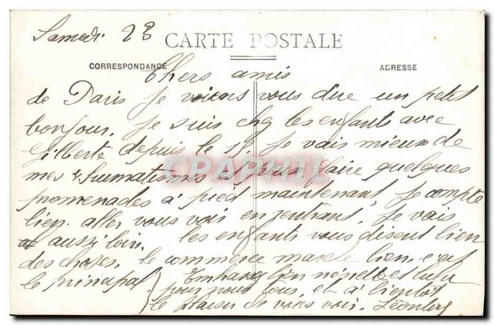 Boulevard de Vaugirard ao Boulevard Pasteur — Paris (XVe arr.) — Todo Paris (XV arr.) — n° 1572 - Verso