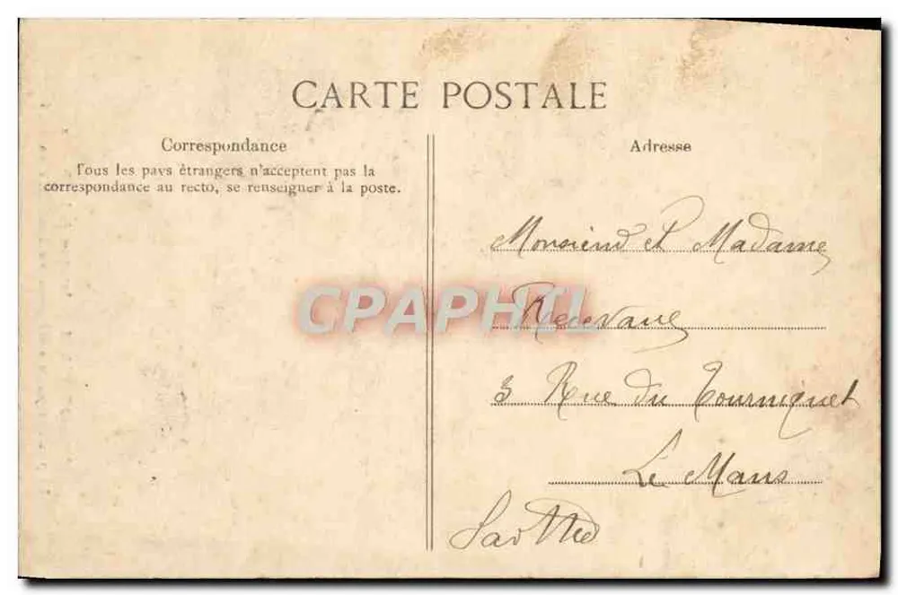 Val-de-Grâce — Interior da Capela — editor René Fodineau - Verso