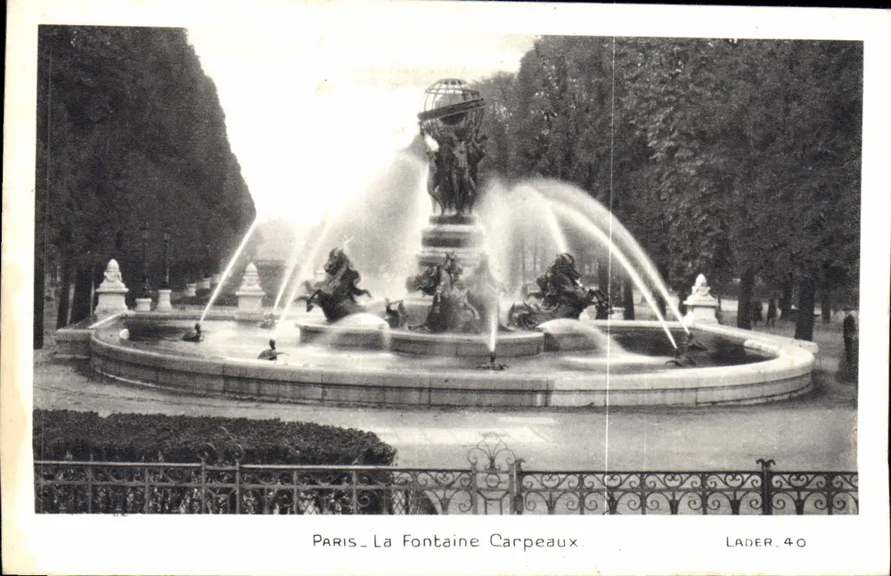 Paris - A Fonte Carpeaux — Lader. 40 - Frente