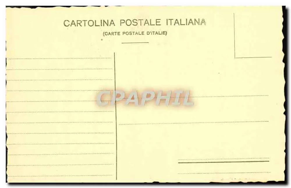 Monumental Certosa de Pavia — Tumbas de Ludovico Sforza chamado o Moro e de Beatrice d'Este — Carta Postal Italiana - Verso