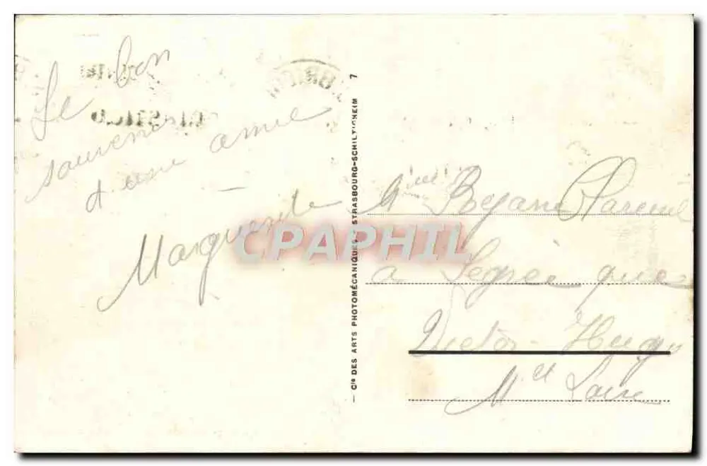La plage de Bon Secours - Das Schwimmbad — St-Brieuc Centre — Verlag SL-MALO n°195 - Rückseite