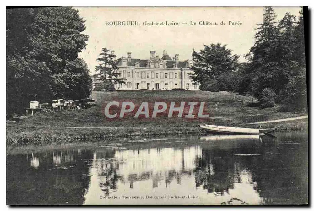 Bourgueil (Indre-et-Loire) — Le Château de Payée — Éditeur : Collection Tournesac - Recto