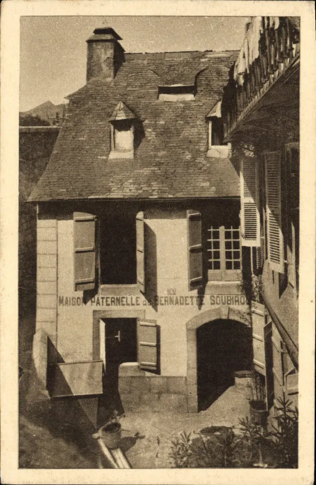 Vaterhaus von Bernadette Soubirous — Lourdes — Verlag P. Duret - Vorderseite