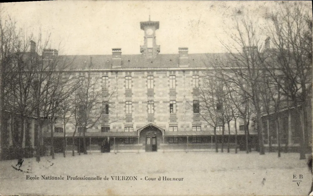 Escuela Profesional Nacional de VIERZON — Paseo de Honor — E.B. V - Anverso