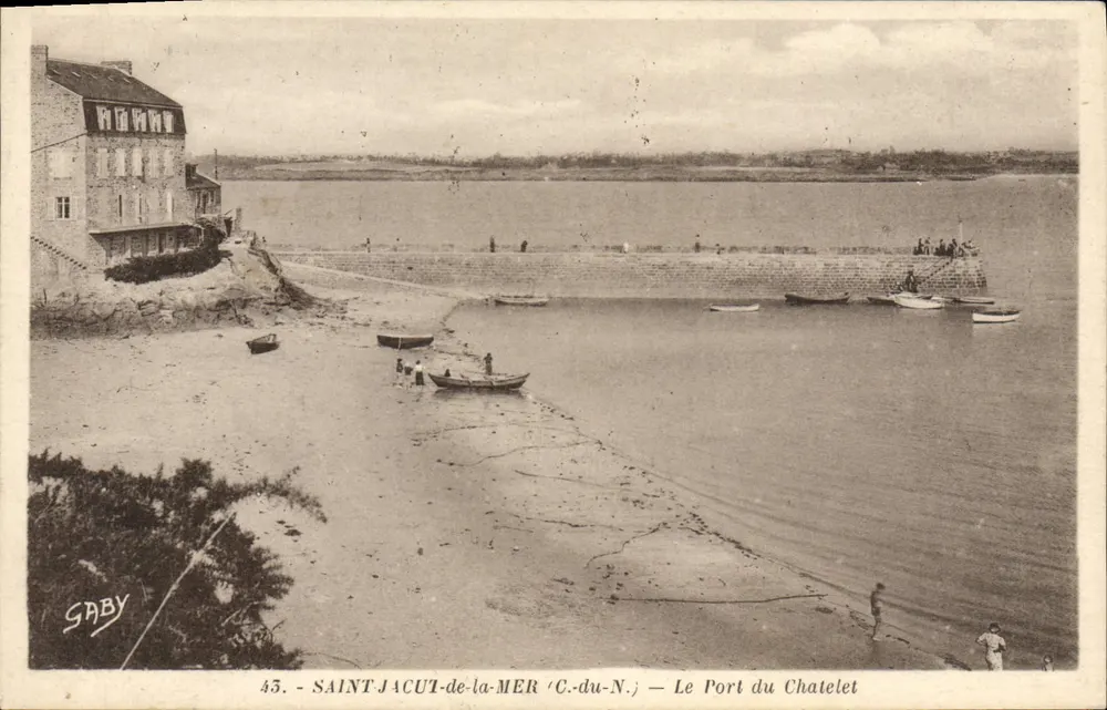 Saint-Jacut-de-la-Mer — Ansicht des Hafens Châtelet — Gaby - Vorderseite