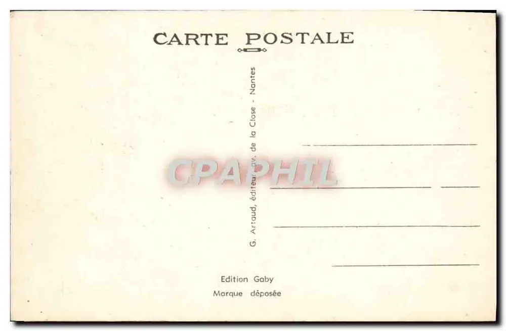 Saint-Jacut-de-la-Mer — Ansicht des Hafens Châtelet — Gaby - Rückseite