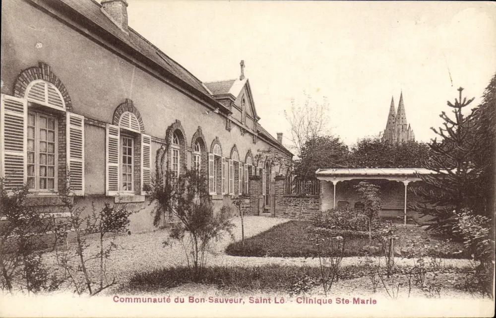 Gemeinschaft von Bon-Sauveur, Saint-Lô — Klinik Ste-Marie - Vorderseite