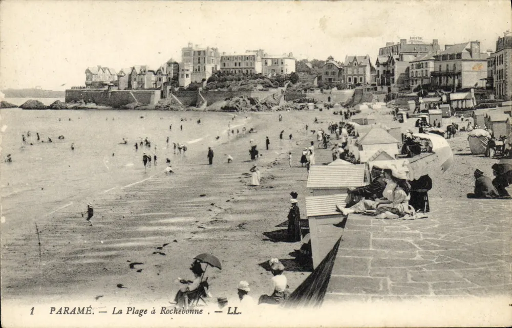 A Praia em Rochebonne — PARAMÉ — LL. - Frente