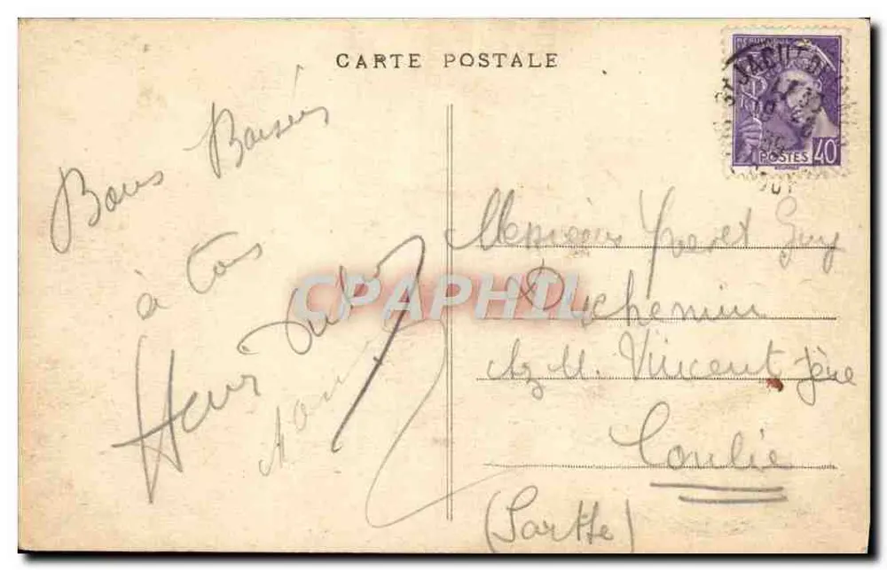 St JACUT-de-la-MER (C. du N.) — La Plage de Rougerais — Édil. Passemard, Dinan - Rückseite