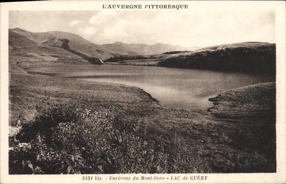 A Auvergne pitoresca — Lago de Guéry — Arredores do Mont-Dore — n° 5134 bis - Frente