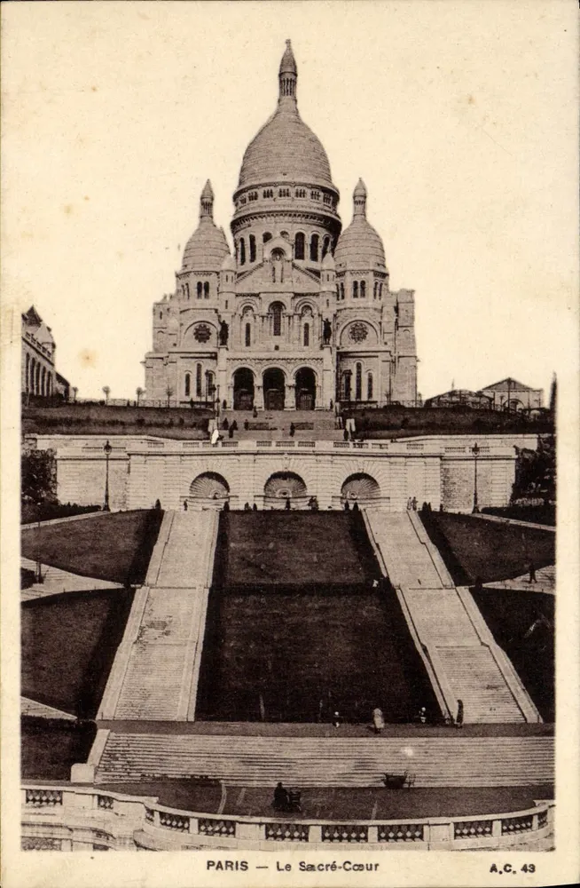 PARIS — O Sagrado Coração — A.C. 43 - Frente