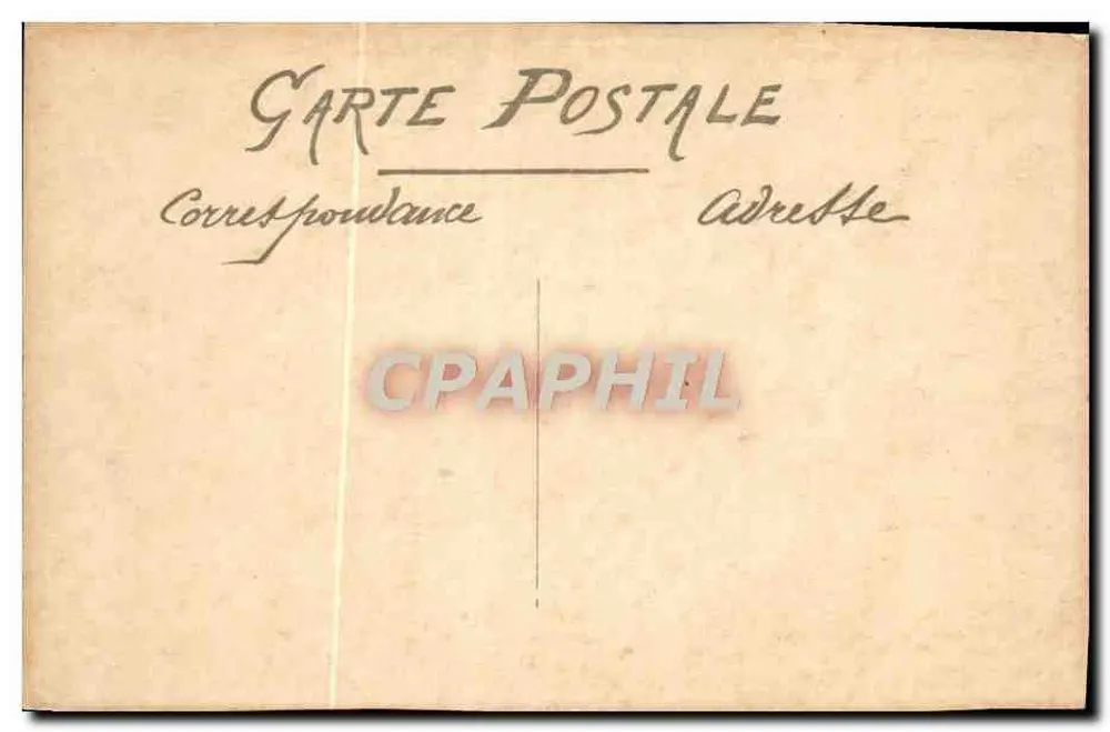 Kerk van Saint-Gervais — vernietiging na de bombardementen — gravure van Chocley, maart 1918 - Achterkant