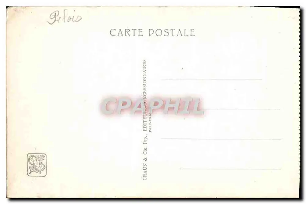 Internationale Kolonialausstellung — Paris 1931 — Übersicht der portugiesischen Abteilung — Raul Lino, Architekt - Rückseite