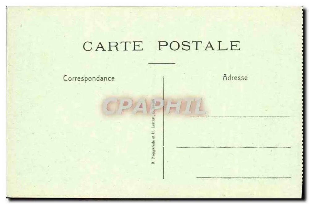 Chemin des Dames — Die Farm von Malmaison — B. Nougarde et H. Lefratri - Rückseite