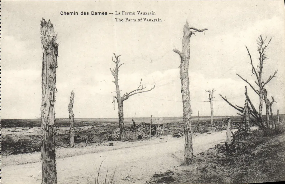 Chemin des Dames — La Ferme Vauxrain — B. Nougavède & H. Lostrat, Sèvigny - Vorderseite