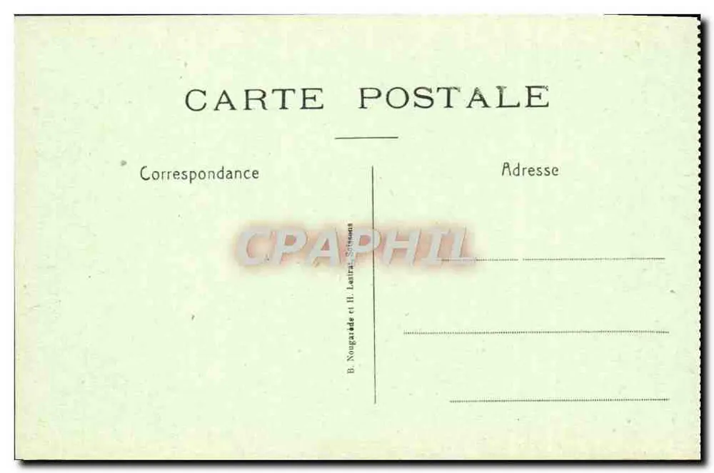 Chemin des Dames — Hof der Motte — B. Nougatade und H. Lastra - Rückseite