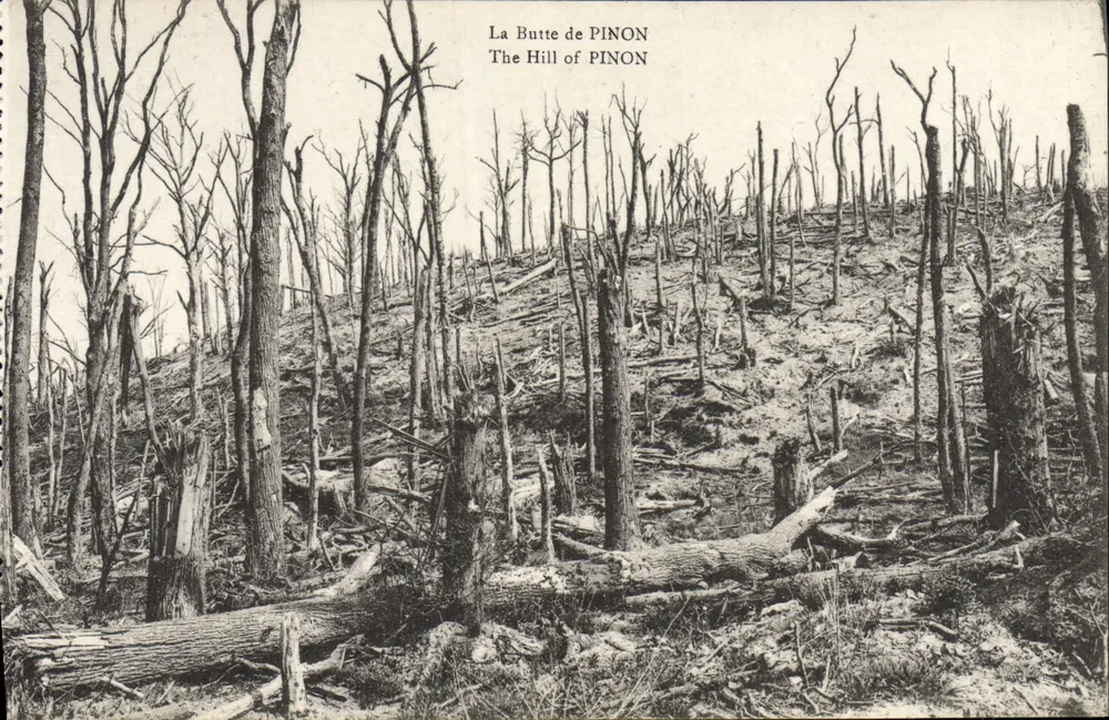 A Butte de PINON — The Hill of PINON — B. Nougardot e H. Lamiré, Salmones - Frente