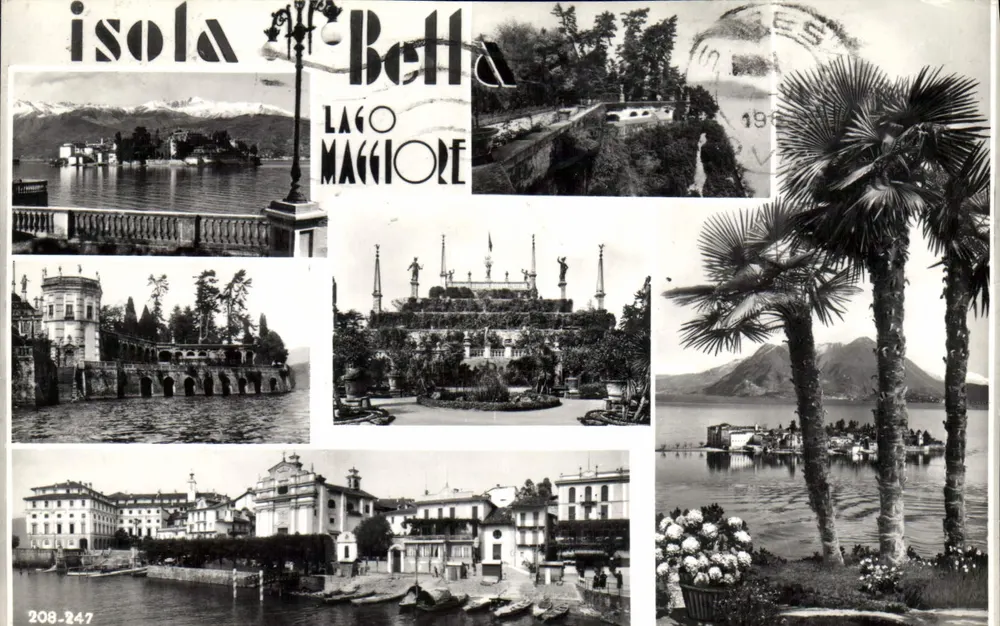 Isola Bella — Lago Maggiore — F. Branner & C. — n° 208-247 - Frente
