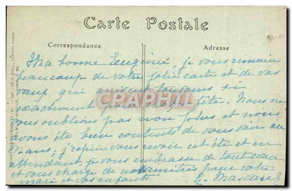 Monte-Carlo — In den Gärten des Casinos und Beausoleil — JND Phot. - Rückseite