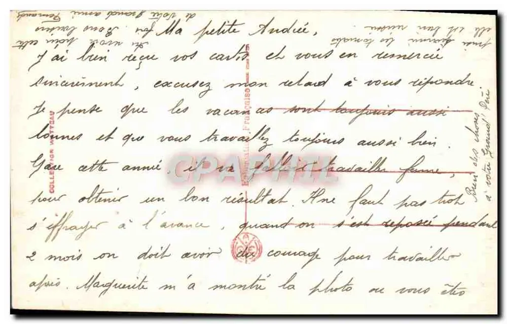 La Bonne Maison — Salão de Paris — Leandré, Paris - Verso