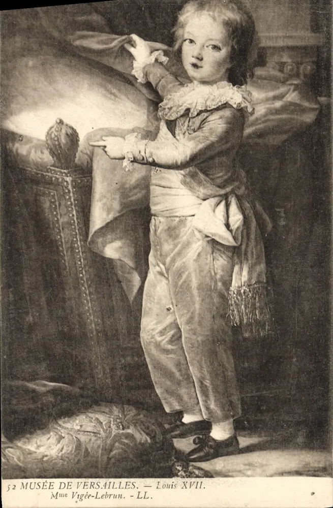 Louis XVII — Museum of Versailles — Mme Vigée-Lebrun — LL. n°52 - Vorderseite