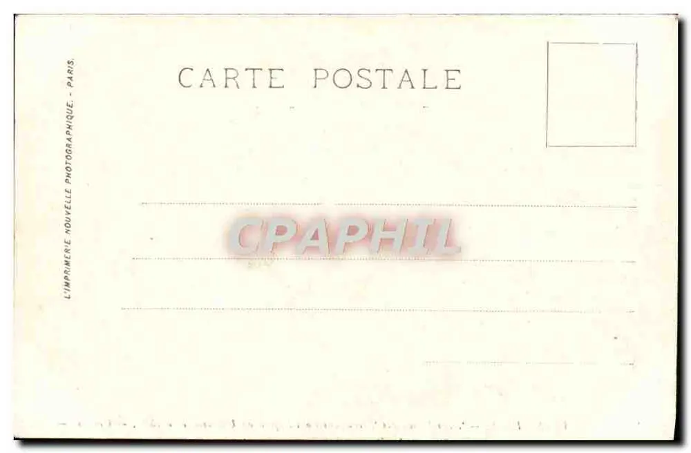 Museum von Versailles — Verleihung der Auszeichnungen auf der Weltausstellung 1889 — Gervex — LL. — n°72 - Rückseite