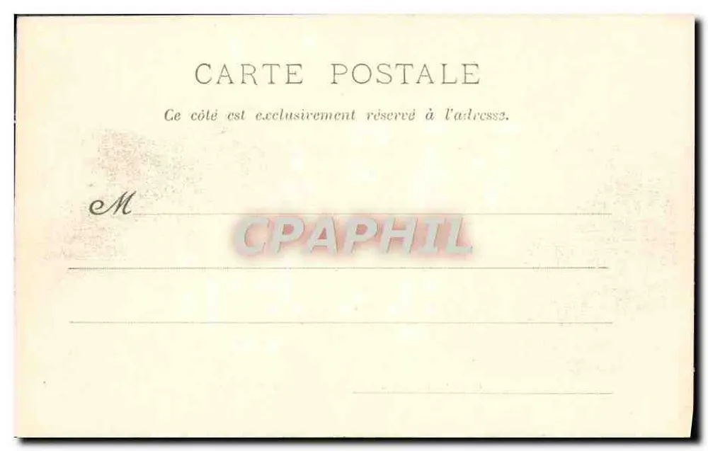 Versailles — Facha da fachada, lado da Terrasse — P. Marmonse, Paris, n°6 - Verso