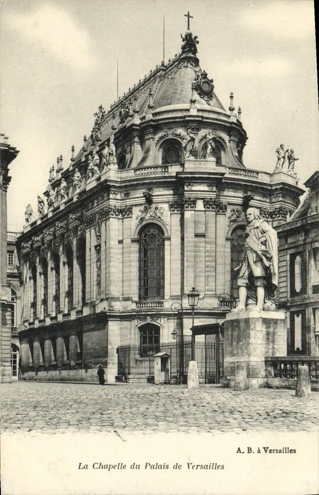 Capela do Palácio de Versailles — A. B. em Versailles - Frente