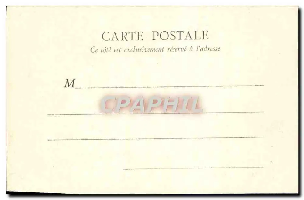 Capela do Palácio de Versailles — A. B. em Versailles - Verso