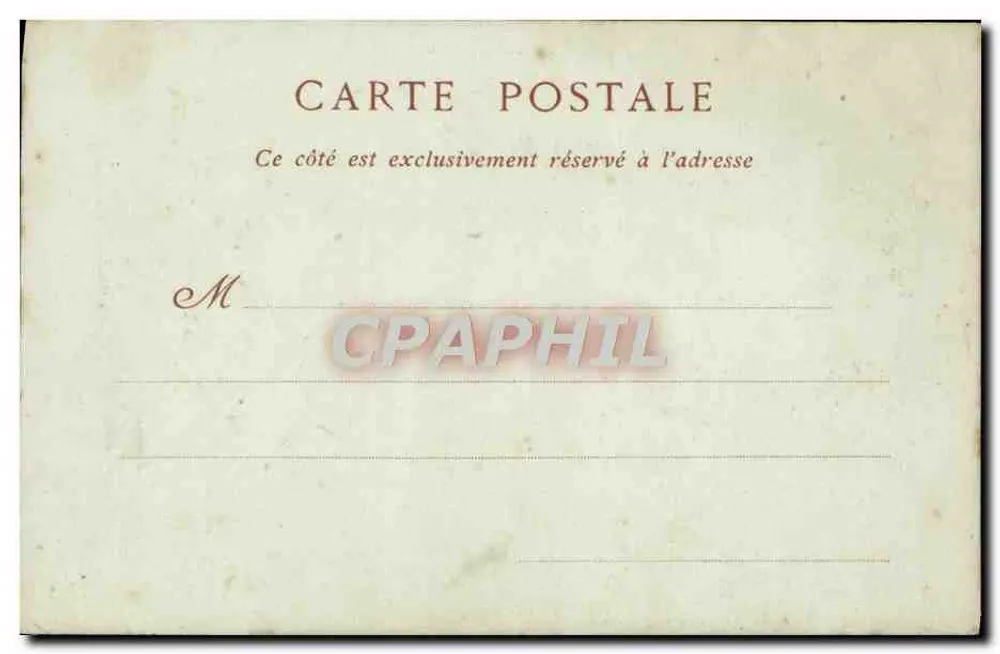 Park des Petit Trianon — Der Tempel der Liebe — ND Phot - Rückseite