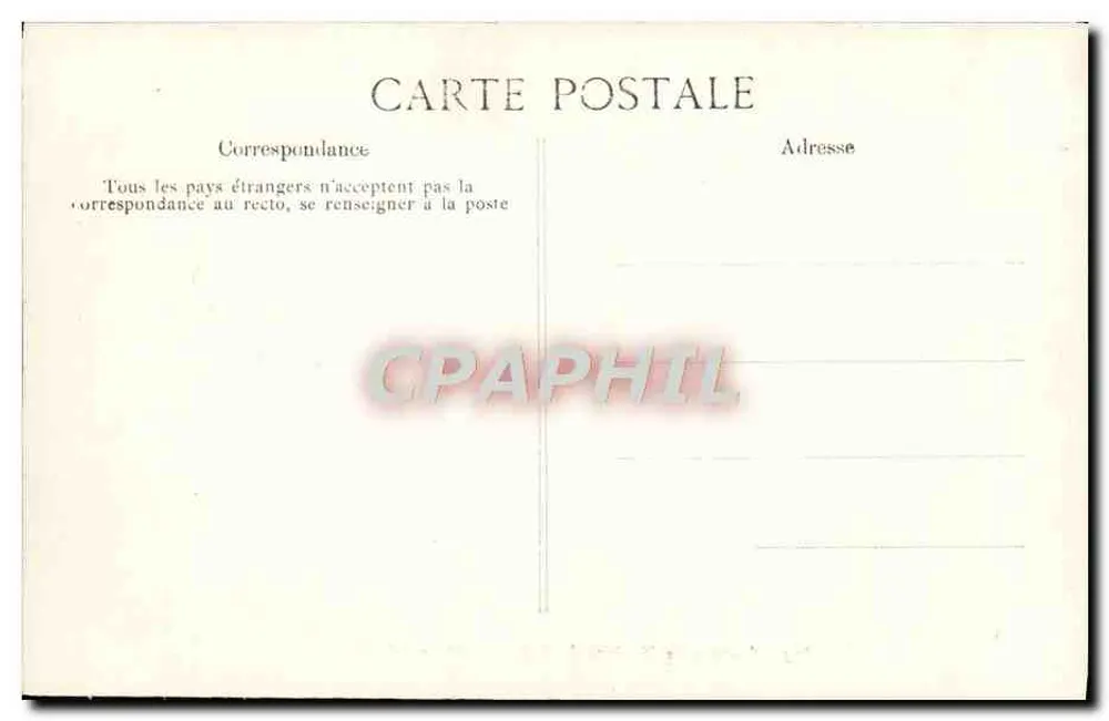Hochzeitskutsche von Napoleon I. mit Joséphine — Verleger EID, Nr. 317 - Rückseite