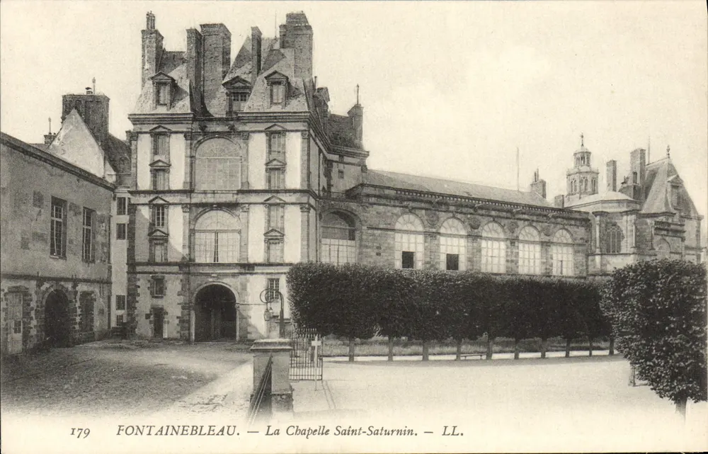 Fontainebleau — Die Kapelle Saint-Saturnin — LL. — n° 179 - Vorderseite