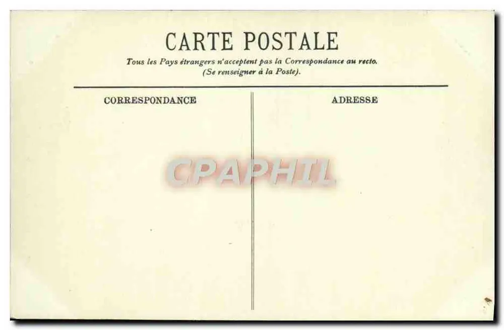 Fontainebleau — Die Forêt — Felsen des Mont Aigu — LL. — n° 328 - Rückseite
