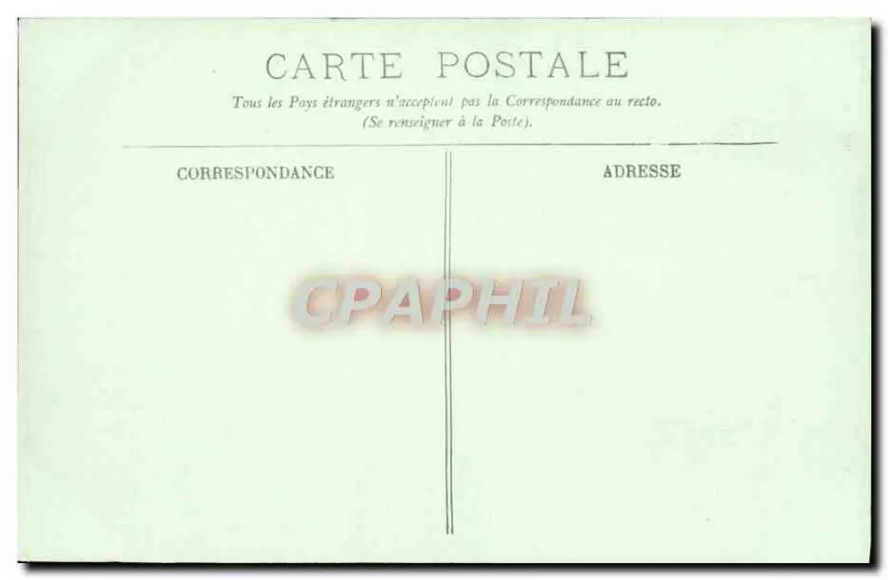 Fontainebleau — Der Wald — Der Carrefour du Nid de l'Aigle — LL. — N° 149 - Rückseite