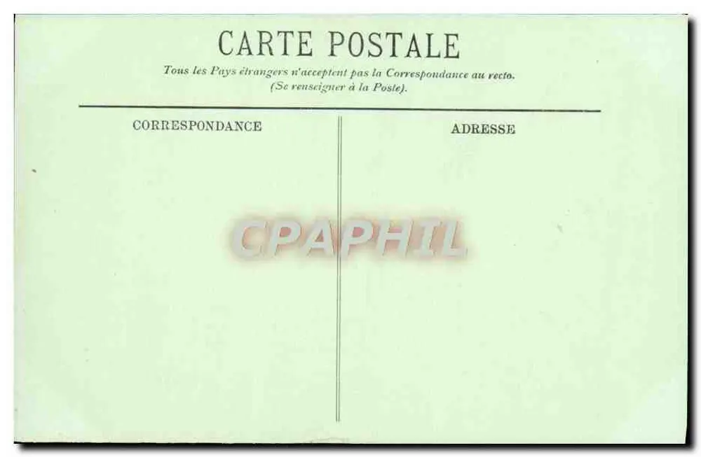 Fontainebleau — Die Wälder — La Mare de Franchard — LL. - Rückseite
