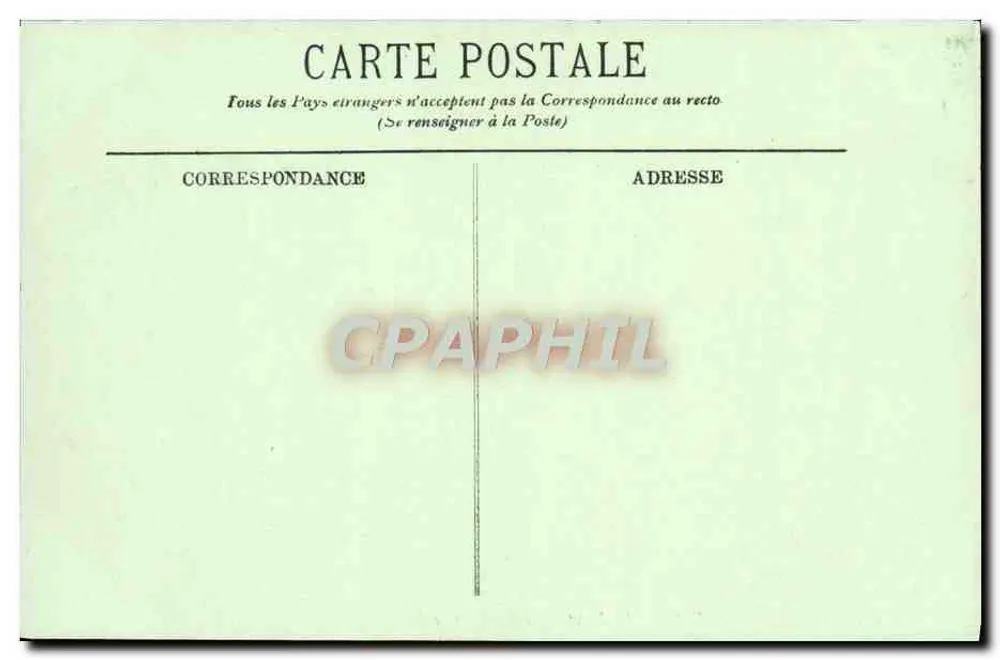 Fontainebleau — Die Forêt — Die Gorges de Francbard — LL. — Nr. 225 - Rückseite
