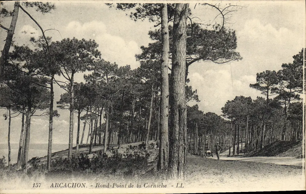 Arcachon — Rond-Point de la Corniche — I.L. — n°157 - Awers