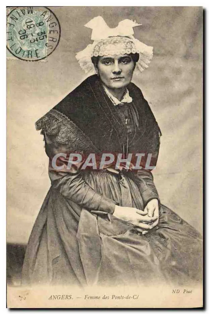Angers — Frau der Ponts-de-Cé — Edition ND Pout - Vorderseite